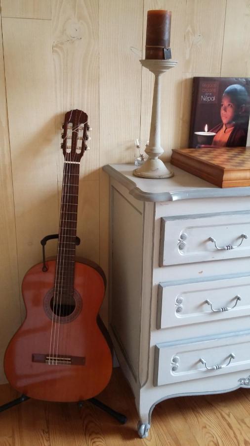 A Clair Matin Apartment Estang Bagian luar foto